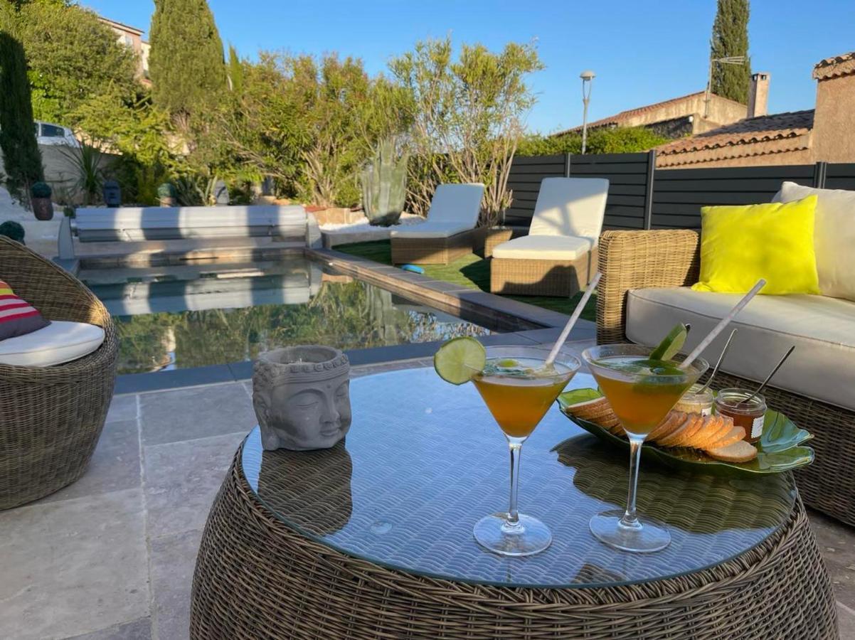 Casa Amor & Spa, Appartement Suite Jacuzzi & Piscine Chauffee Montfort-sur-Argens Екстер'єр фото